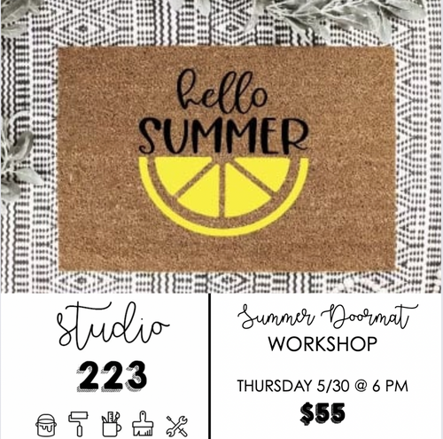 May 30 at 6pm | Summer Doormat Workshop