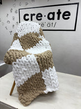 March 29 at 2pm | Checkered Hand Knit Chunky Blanket Workshop