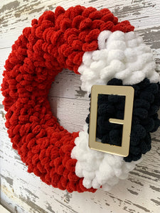 November 01 at 6pm | Santa Belt Wreath Workshop