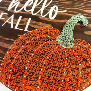 October 18 at 6pm | Fall String Art Workshop