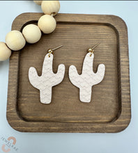 Jewelrae Clay Cactus Dangle Earrings