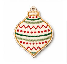 December 17 at 6pm | Embroidery Ornament Workshop