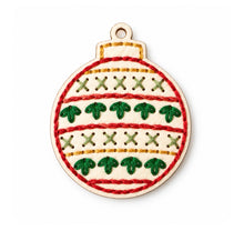December 17 at 6pm | Embroidery Ornament Workshop