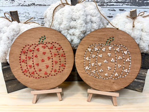 October 23 at 6pm | Pumpkin Embroidery Board Workshop