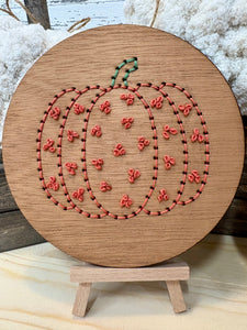 October 23 at 6pm | Pumpkin Embroidery Board Workshop