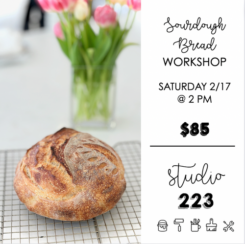 February 17 at 2pm | Sourdough Bread Making Workshop
