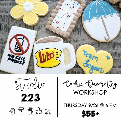 September 26 at 6pm | Cookie Decorating Workshop