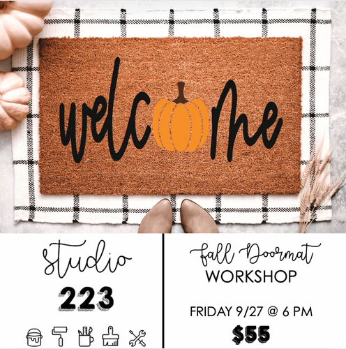 September 27 at 6pm | Fall Doormat Workshop