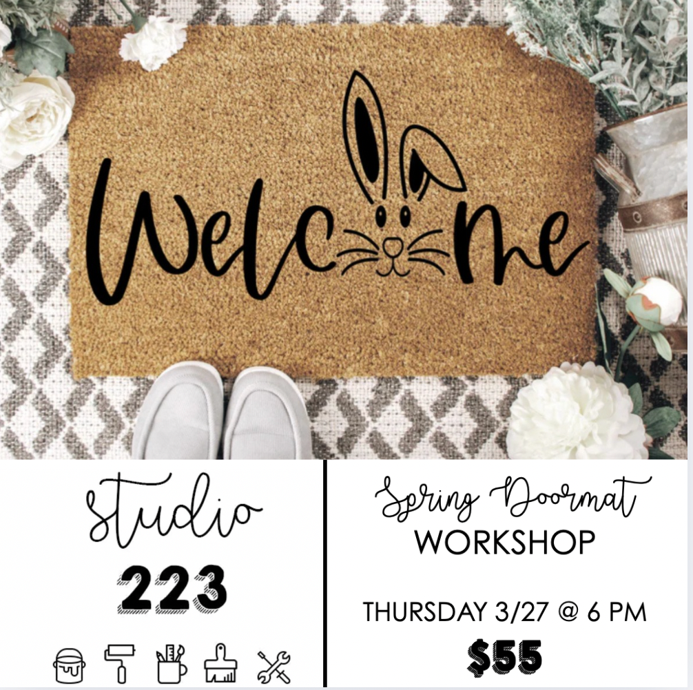 March 27 at 6pm | Spring Doormat Making Workshop