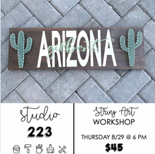 August 29 at 6pm | String Art Workshop