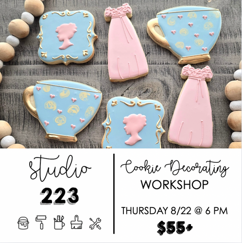 August 22 at 6pm | Cookie Decorating Workshop