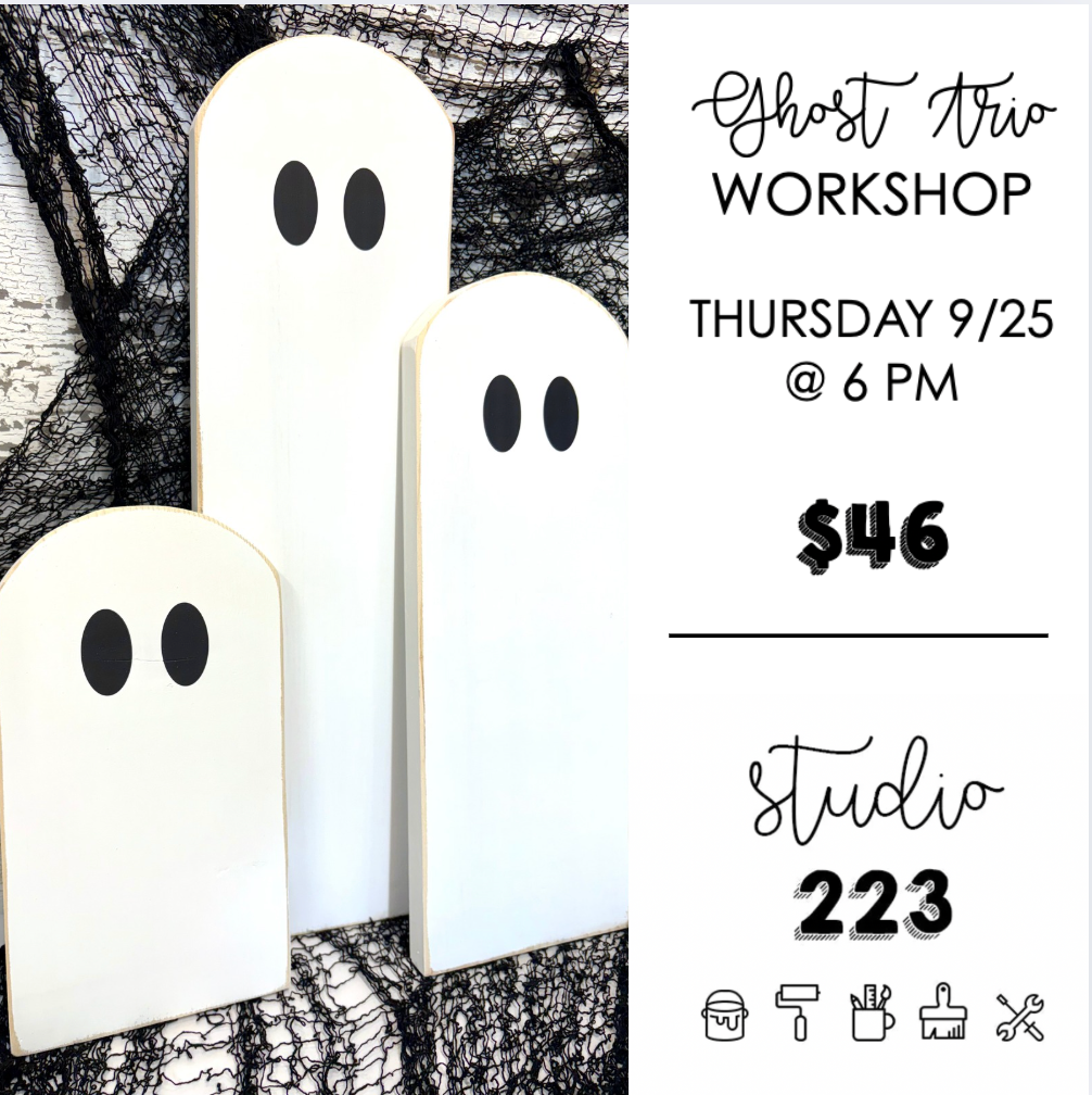 September 25 at 6pm | Ghost Trio Workshop