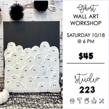October 18 at 6pm | Ghost Wall Art Workshop