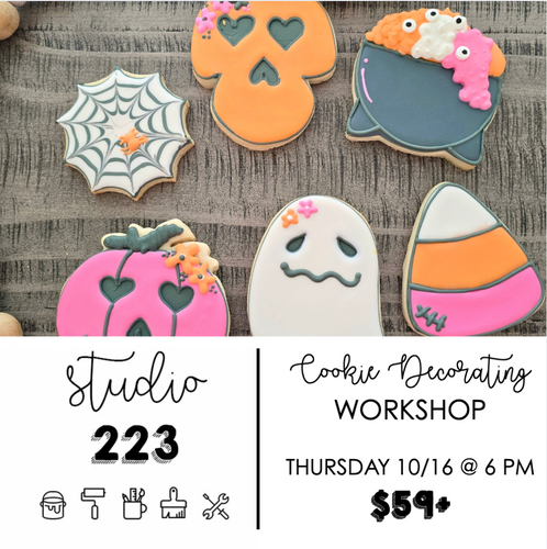 October 16 at 6pm | Cookie Decorating Workshop