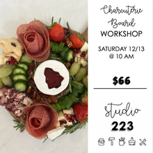 December 13 at 10am | Holiday Charcuterie Board Workshop