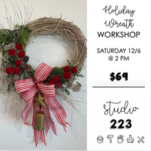 December 06 at 2pm | Holiday Wreath Workshop