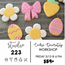 March 13 at 6pm | Cookie Decorating Workshop