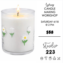 April 18 at 2pm | Spring Candle Making Workshop