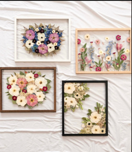 April 16 at 6pm | Pressed Flower Art Workshop