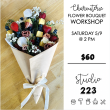 May 09 at 2pm | Charcuterie Flower Bouquet Workshop