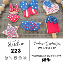 June 24 at 6pm | Cookie Decorating Workshop