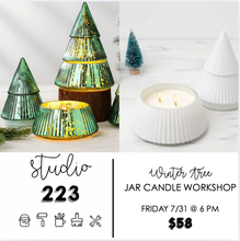 July 31 at 6pm | Holiday Candle Making Workshop