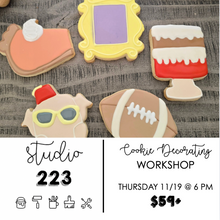 November 19 at 6pm | Cookie Decorating Workshop