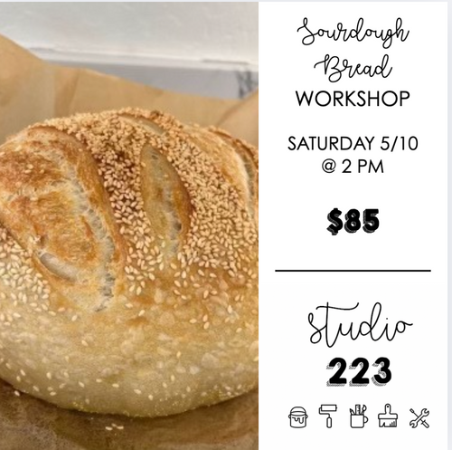 May 10 at 2pm | Sourdough Bread Making Workshop