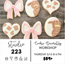 May 15 at 6pm | Cookie Decorating Workshop