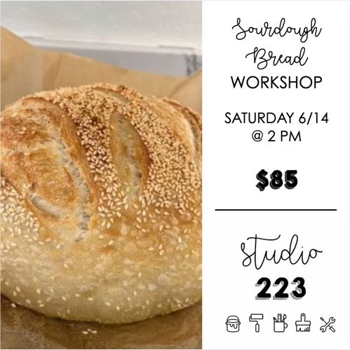 June 14 at 2pm | Sourdough Bread Making Workshop