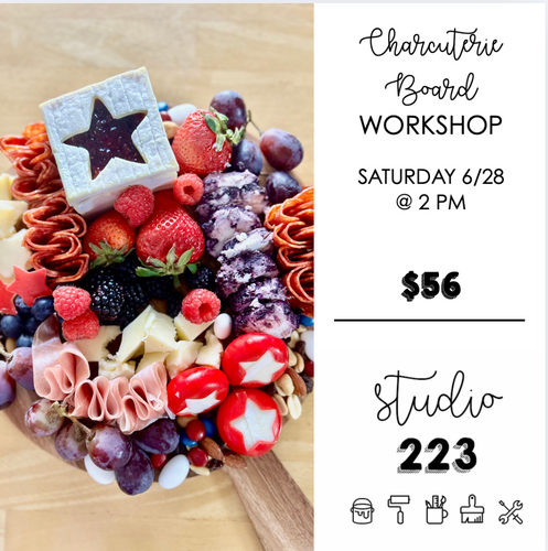 June 28 at 2pm | Patriotic Charcuterie Board Workshop