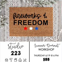 June 19 at 6pm | Summer Doormat Workshop