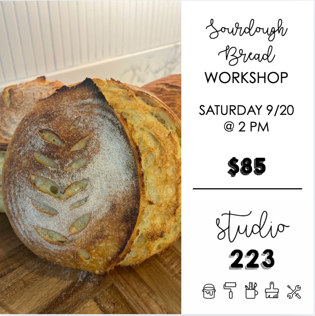 September 20 at 2pm | Sourdough Bread Making Workshop