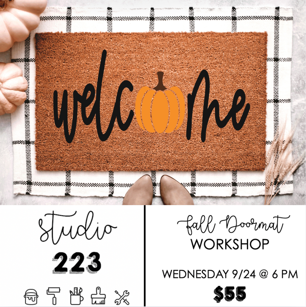 September 24 at 6pm | Fall Doormat Workshop