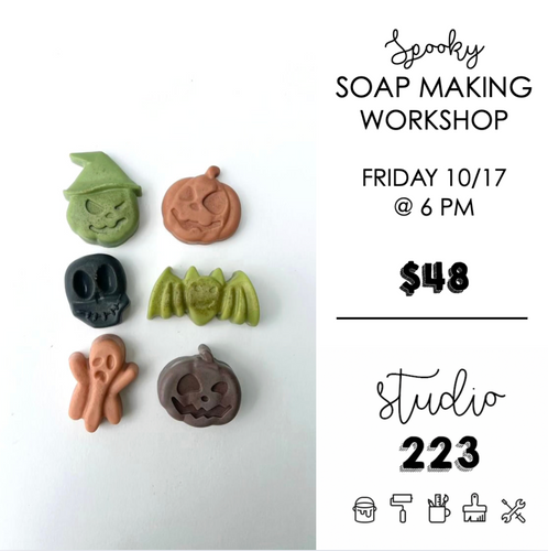 October 17 at 6pm | Spooky Soap Making Workshop