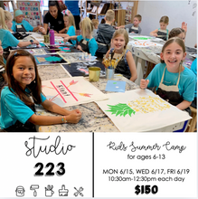 June 15, 17, 19 | Kids Summer Camp Workshop