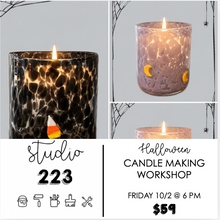 October 02 at 6pm | Candle Making Workshop