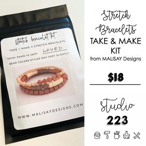 Stretch Bracelets | Take and Make Kit